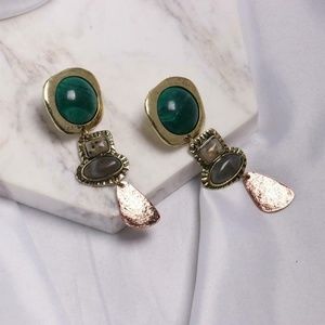 Earring Agate Gemstone Ready to WEAR